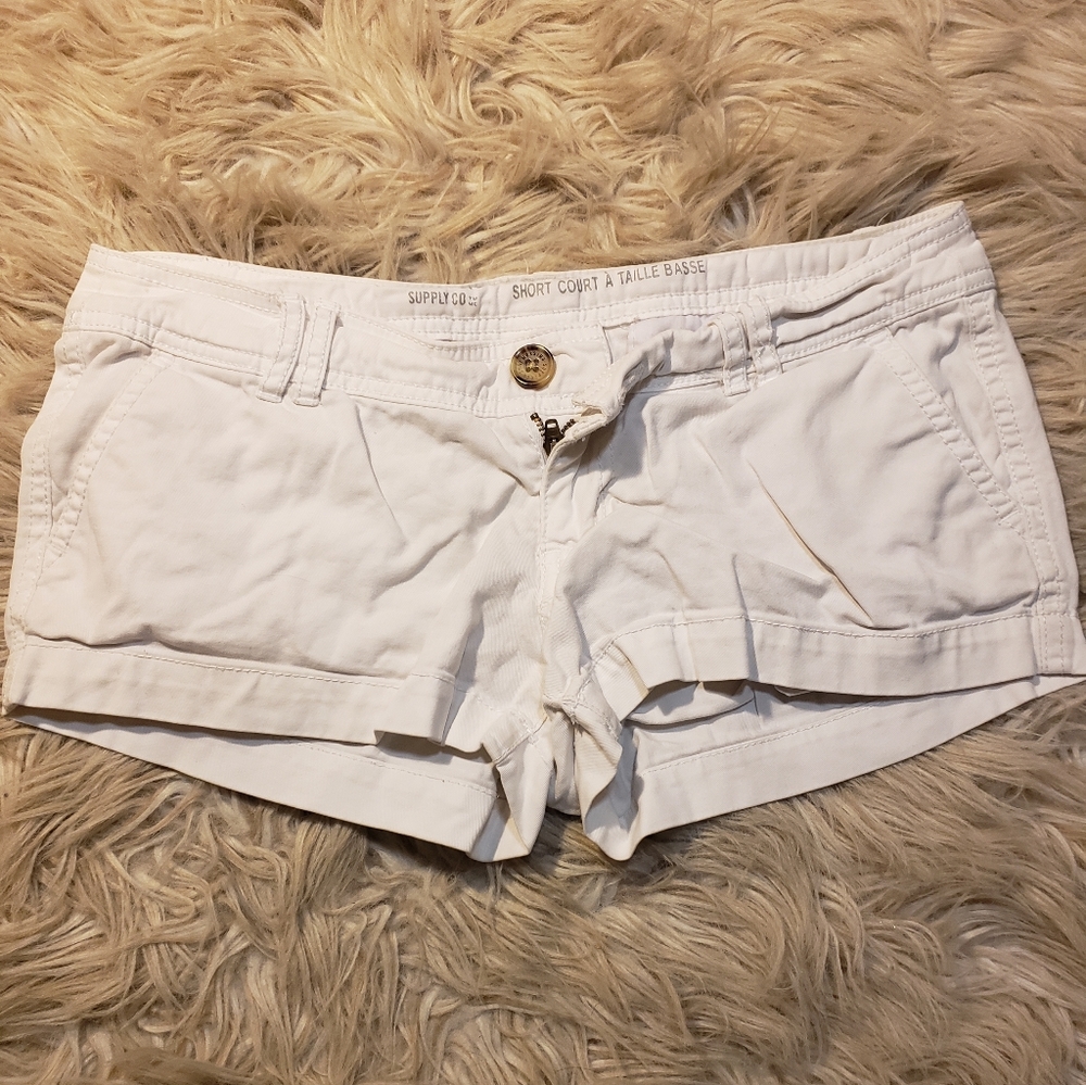 White Short Shorts